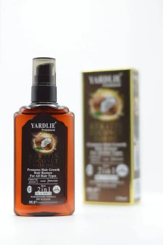 Yardlie Professional Keratin Coconut Hair Oil 2