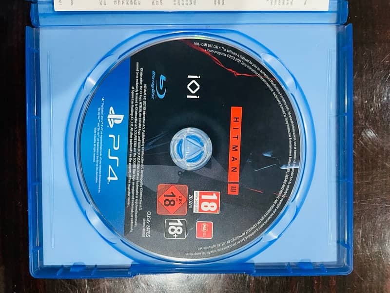 Hitman 3 PS4 Game Disc 3