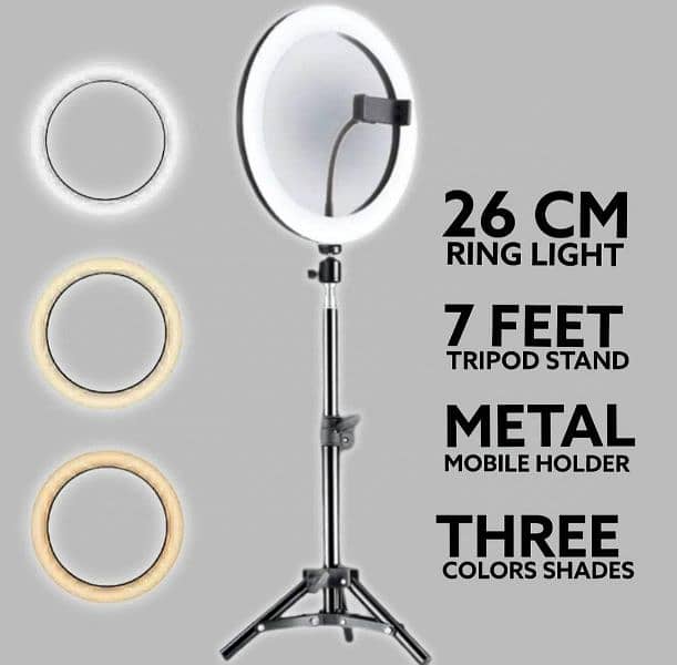 High Quality Ring Light Offer with Tripod Stand 1