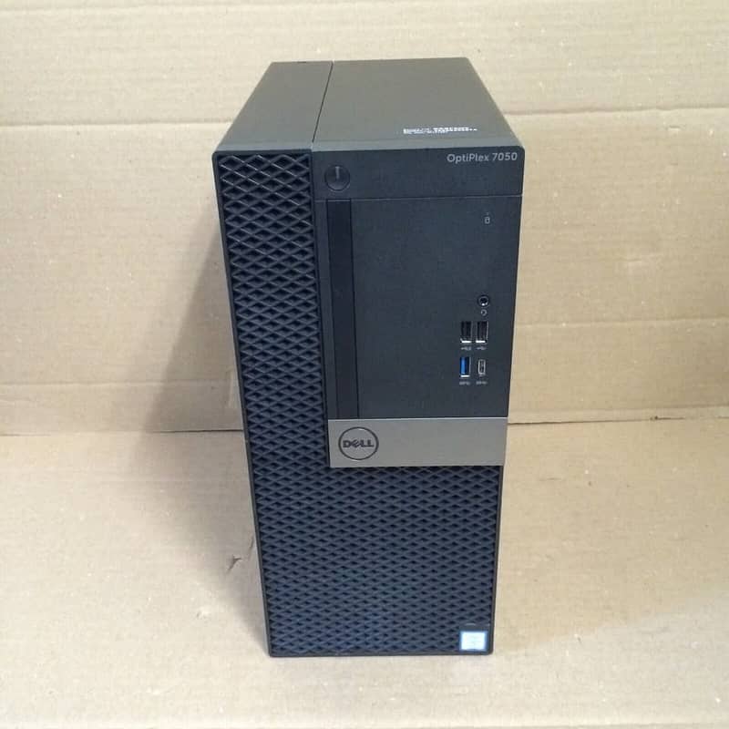 Fresh Stock ! Dell 7050 Core i7 7th GeN/16GB/256GB Tower Gaming PC 0