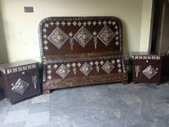 complete bed set new candetion 10 by 10 for sale in Lahore