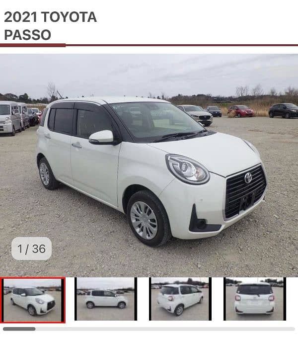 Toyota Passo 2021 Fresh Import 1