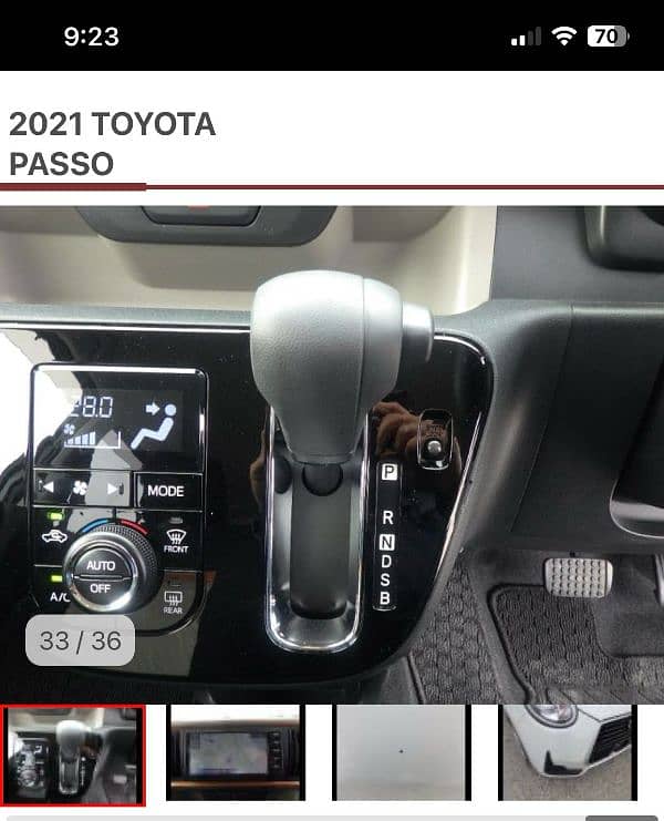 Toyota Passo 2021 Fresh Import 8