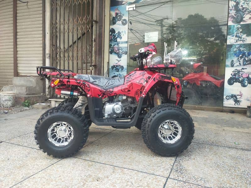 150cc Luxury Sports Allowy Rims Atv Quad Bikes Delivery In All Pak 1