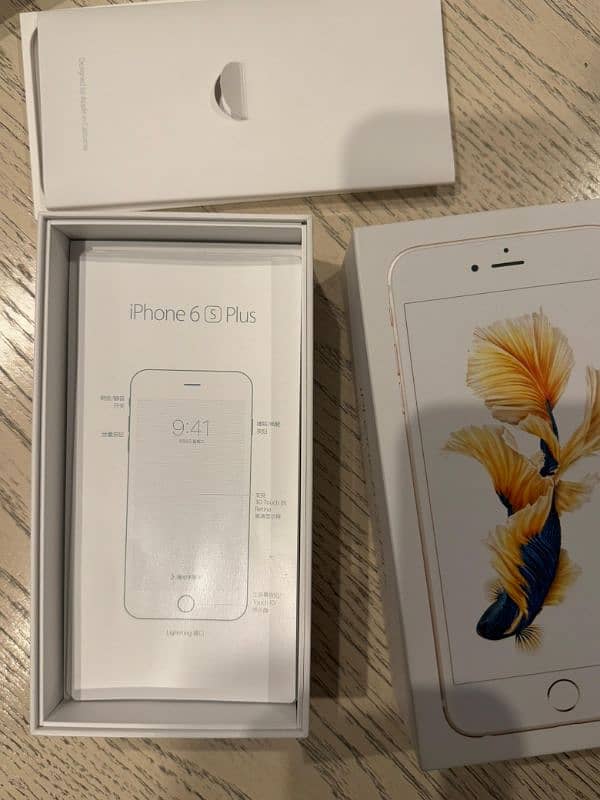 iPhone 6S Plus with Cable and adapter, PTA APPROVED- (32GB) 2