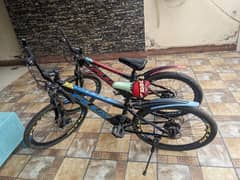 2x Mountain Bicycle