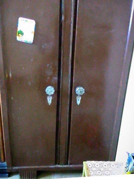 Heavy Double Door Iron Almari 0