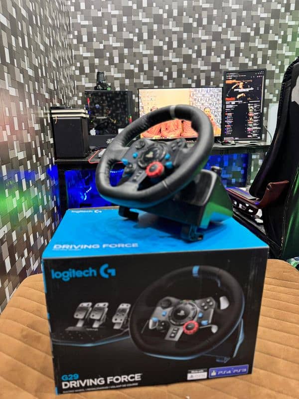 Logitech g29 with gear box / complete box 5