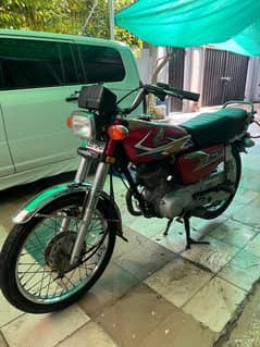 Honda CG 125 for sale | Red Colour | Total Genuine