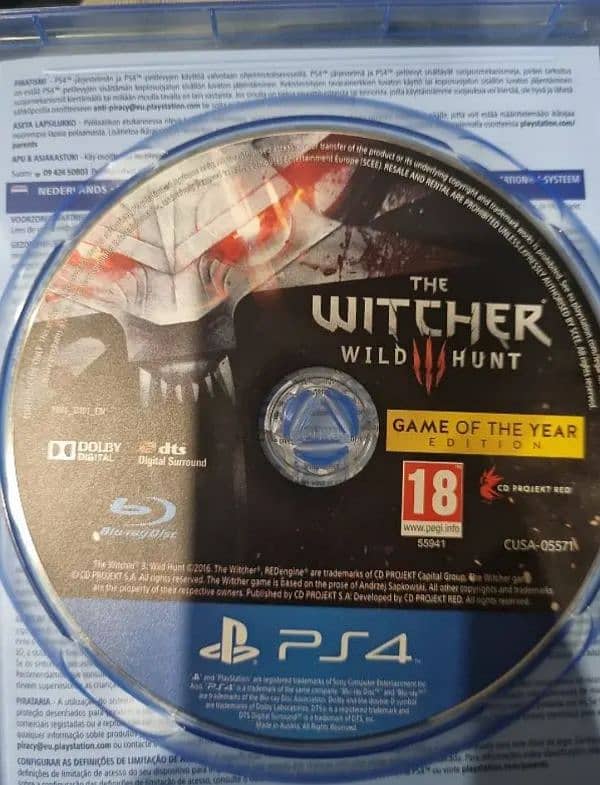 Witcher 3 GOTY Edition + AC UNITY bundle ps4 3