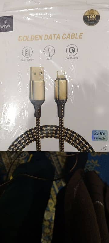 iPhone charging  Golden Data Cable what'sapps number: +923429839761 0