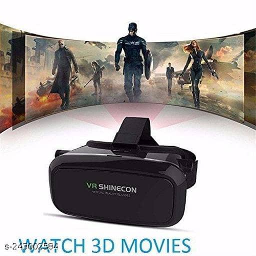 Vr Box – 3d Virtual Reality Box With Remote ( Black ) 9