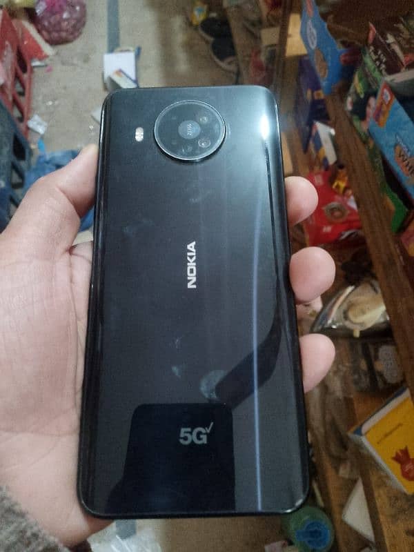 Nokia v8 uw 5G non pta glass crake 100% working 1