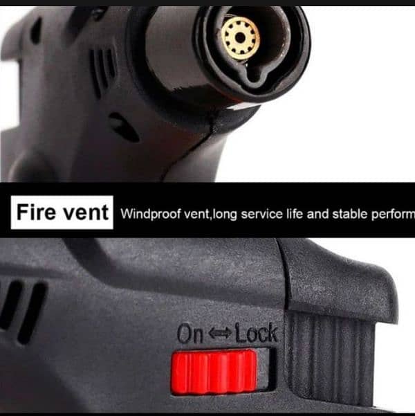 Portable refill stove Flame Gun home food  BBQ Heating Ignition Bu 8