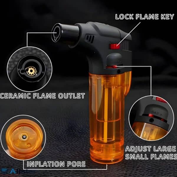 Portable refill stove Flame Gun home food  BBQ Heating Ignition Bu 12