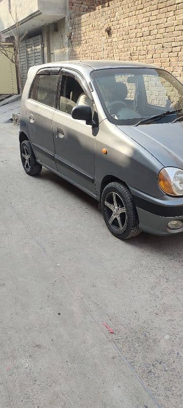 SANTRO axctiv few tuchap alloy wheel android penal new tair 2