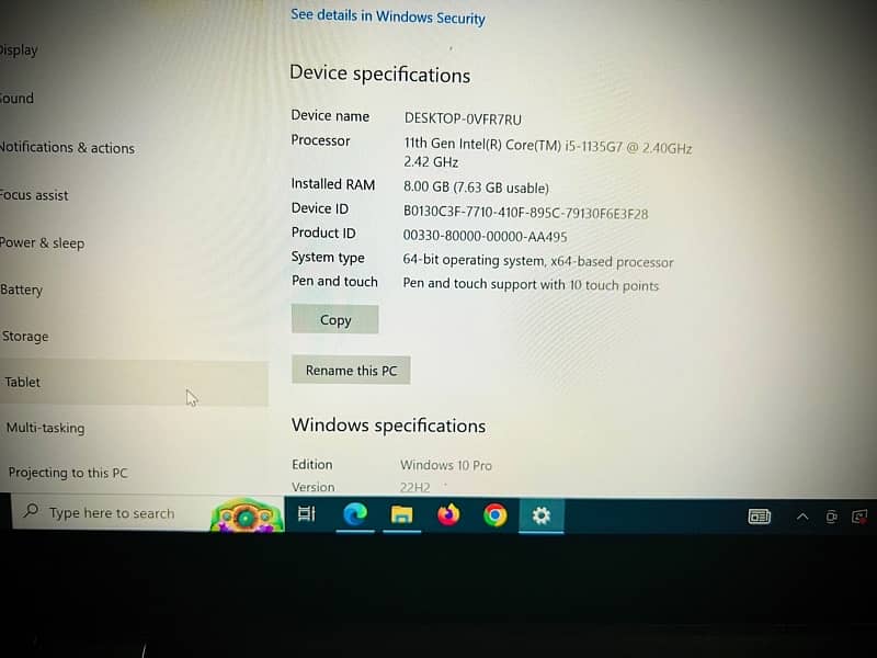 Core i5 11th Gen, 8GB RAM, 256GB NVMe, Lenovo Thinkpad L13 Yoga Laptop 1