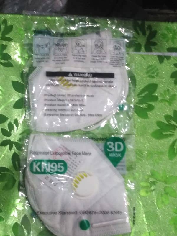 kn 95 Mask KN 95 ORIGINAL MASK 12 PIECES And dollar balillpoint, 4