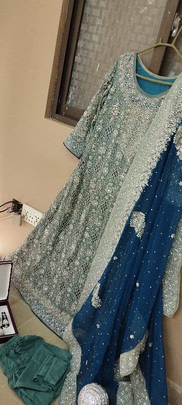 All dresses available. Bridal walima dress and casual dress. 2