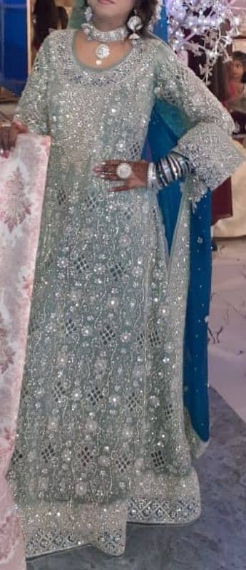 All dresses available. Bridal walima dress and casual dress. 6