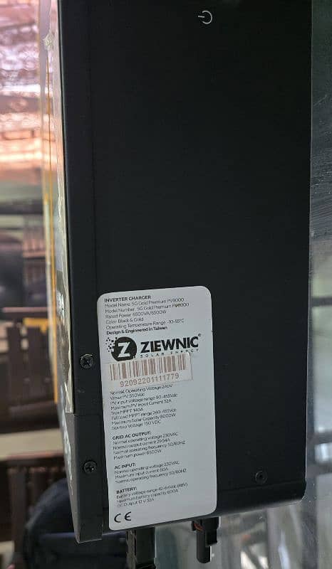 Ziewnic 6.5KW 5g Gold Series Hybrid Inverter 1