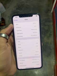 Xs max 256gb non pta 80 health