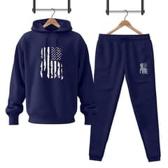 2 Pcs men’s fleece track suit with home delivery