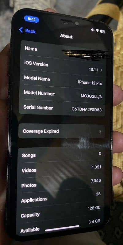 iPhone 12pro pta 128GB PTA APPROVED 2