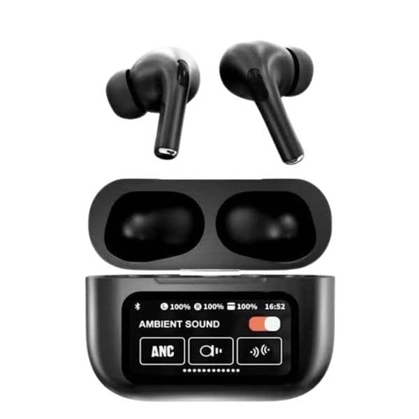 Active noise cancelling Bluetooth 5 Earbuds with long life battery 1