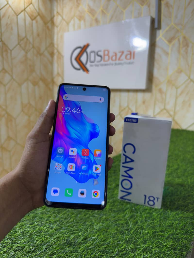 Tecno Camon 18t 6gb Ram 128gb Storage With Box 1