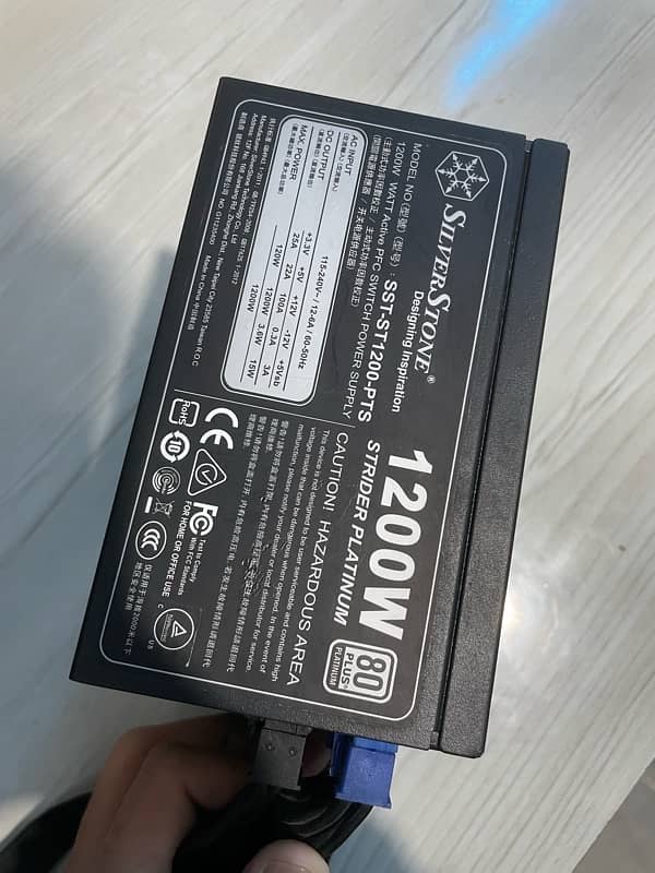 SILVERSTONE 1200W PSU 80+ PLATINUM 0