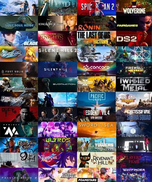 Every single PS4/PS5 Game 0