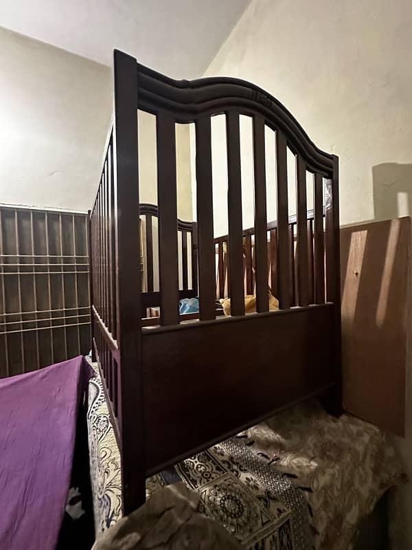 Baby Cot Pure Tali Wood 1