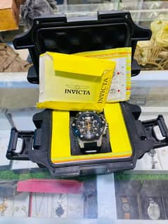 Invicta box and papers complete Chronograph Working watch