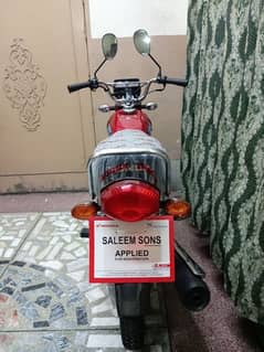 Honda CG 125 2024 Model brand new condition (0/3/2/0/4/0/9/2/4/2/9)