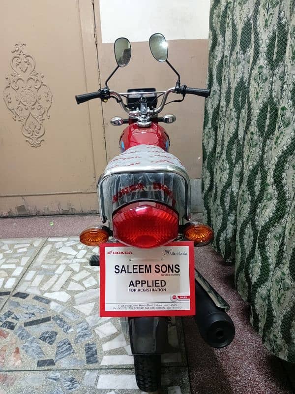 Honda CG 125 2024 Model brand new condition (0/3/2/0/4/0/9/2/4/2/9) 0