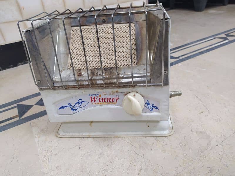 Small size gas heaters for sale (Quantity 02) Rs. 2500 for both heaters 0