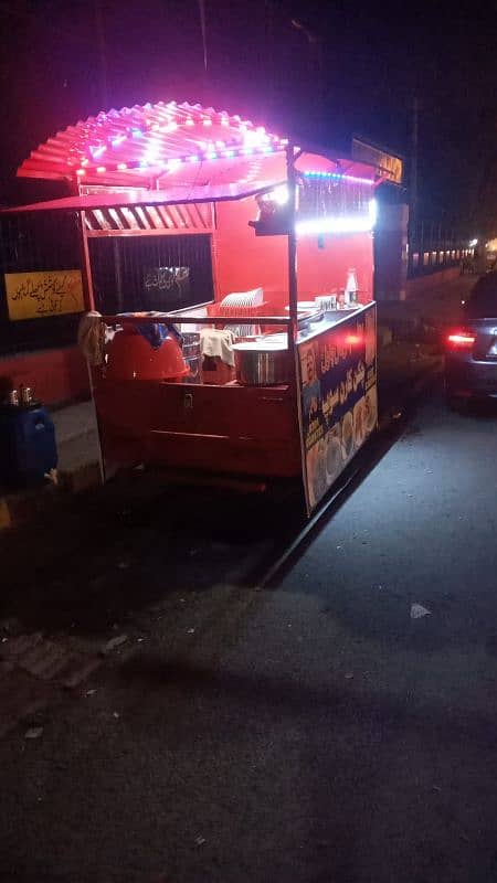 food setap on riksha 3