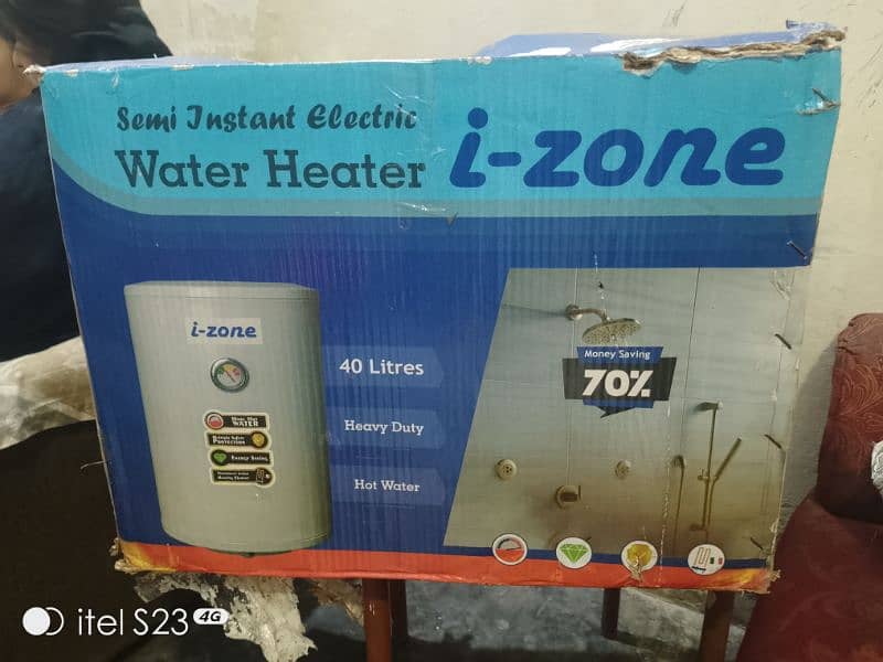 I ZONE water heater 1