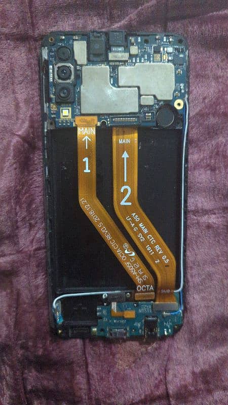 body of samsung a50 0