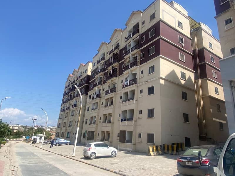 A Two Bed Room DHA Facing Corner Apartment Having Open View & Top Class Ventilation is Available for Sale in Defence Residency DHA Phase Two Islamabad 0