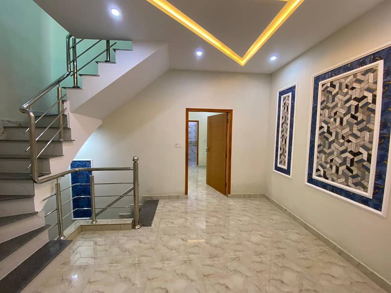 Beautiful New 3 Marla 3 Bed Double Story House for Sale in Ali Park, Bhatta Chowk Lahore 0