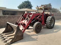 Massey 375 with Loader