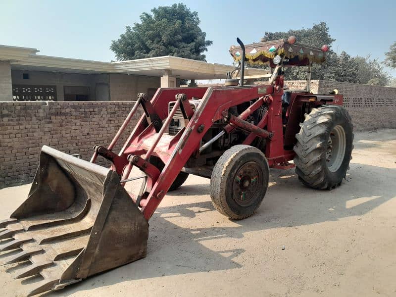 Massey 375 with Loader 1