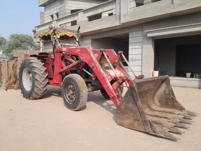 Massey 375 with Loader 2