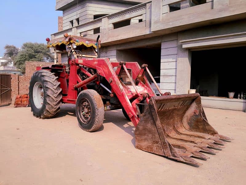 Massey 375 with Loader 3