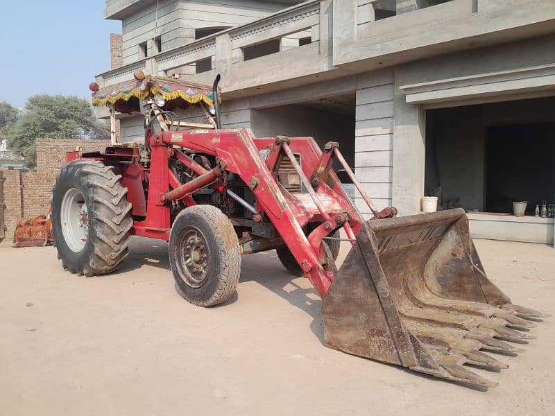 Massey 375 with Loader 5