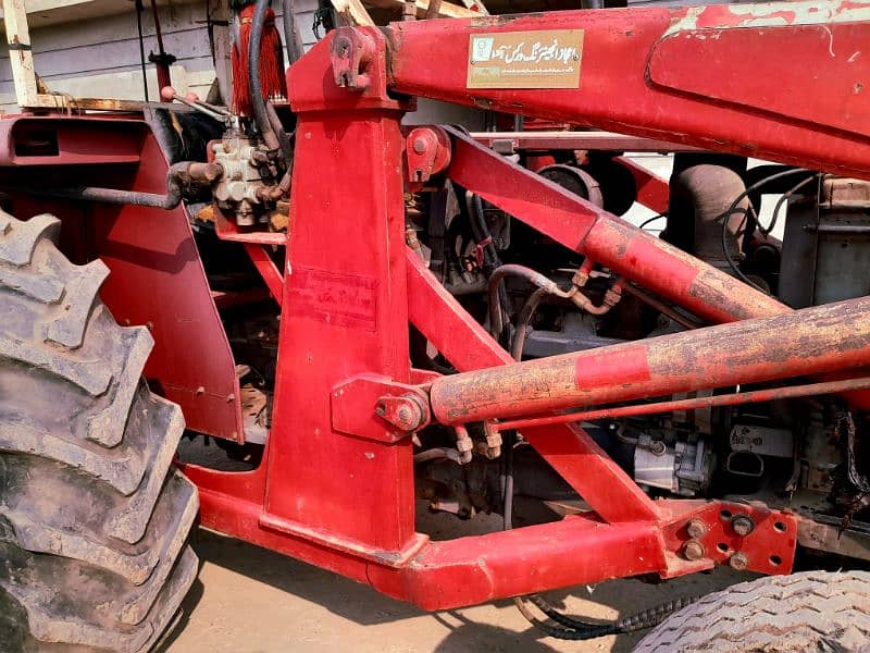 Massey 375 with Loader 6