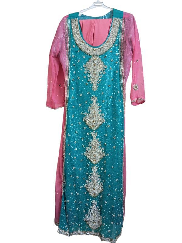 fully embroidered Maxi dress 0