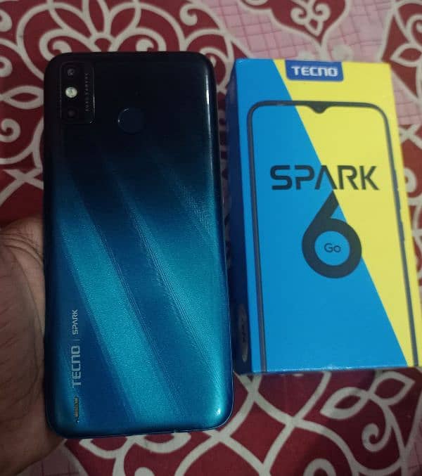 Tecno Spark 6 Go 2/32 GB For sale with original box 2